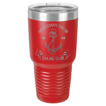 Gentleman Sailor Sailing Club Tumbler